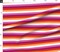 Lgbtqia Queer Stripe Lesbian Pride Month Lgbtq Stripes Purple Orange Pink Gay Love Custom Printed Fabric by Spoonflower Various Fabrics by the Yard or Fat Quarter